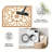 Camel Scroll Floral carpet-easy to clean, machine-washable, soft and comfortable; suitable for door mats, kitchens, living rooms, bedrooms, corridors, and laundry areas. Easy to clean, durable carpet for home decoration.-129741927
