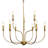 Trudeau 9 - Light Steel Dimmable Chandelier-235879938