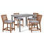 Hues Solid Wood Dining Table-54549634