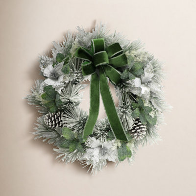 4" Pine Christmas Wreath