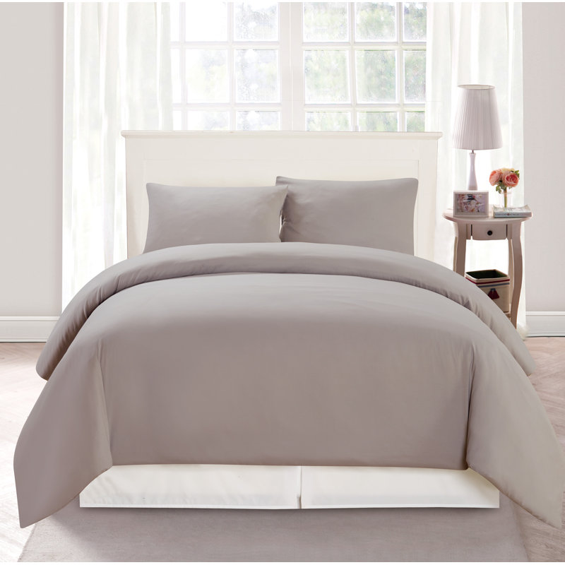 Ensemble de housse de couette réversible Aiden, Taupe