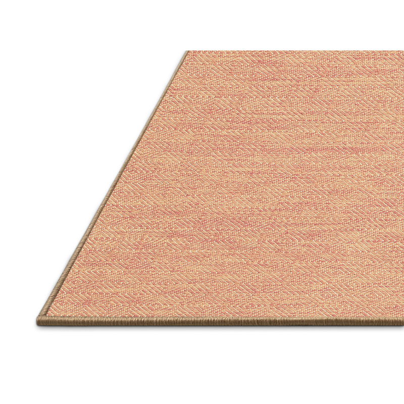 Tapis en laine / polyester tissé à la machine Dristan, Rectangle 7 pi x 10 pi