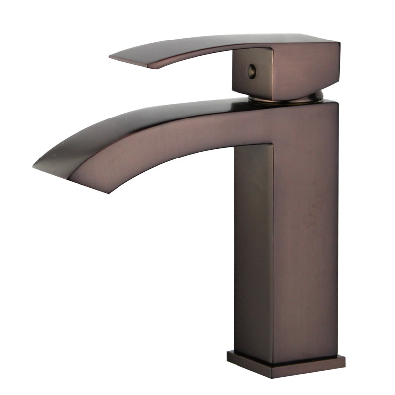 Avian Single-Hole Single-handle Bathroom Faucet with Drain Assembly, Oil Rubbed Bronze