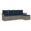 Ensemble de canapé de jardin avec coussin 5 pièces vidaXL-80342179