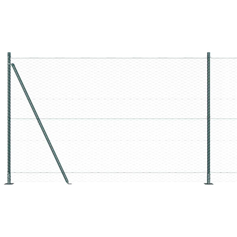 Fencing Kits Fencing, 140cm H x 2500cm W, Green