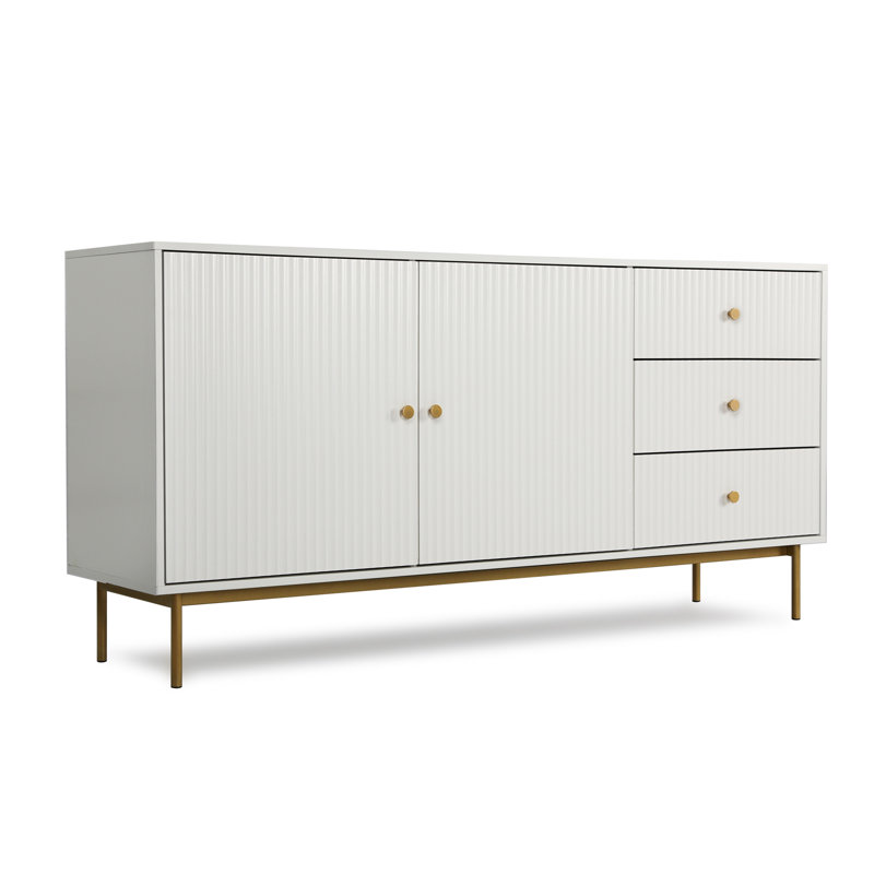 Aiten 160cm Sideboard, White