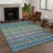 Machine Washable Indoor/Outdoor Chantille ACN2531 Stripes Rug-1207560044-1207560047
