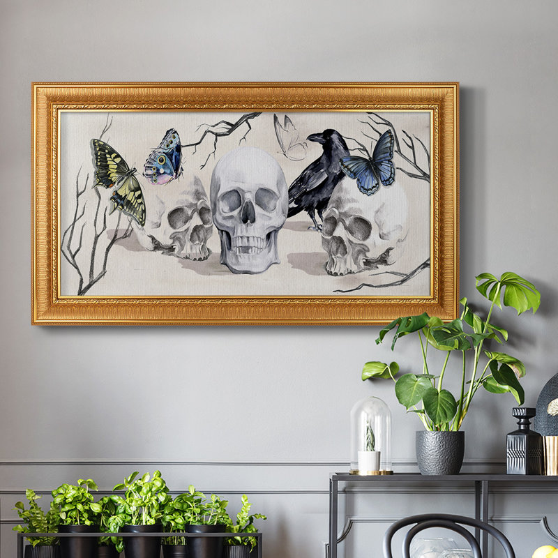 Collection Nevermore, reproduction d'art sur toile, H 25 po x l 45 po x P 2,5 po