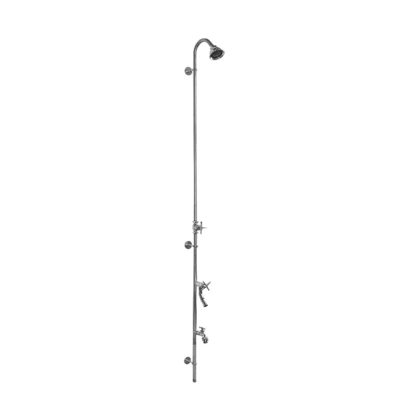 Wall Mounted Outdoor Shower