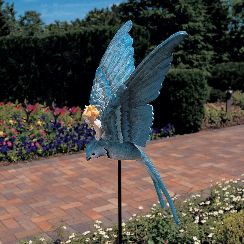 Statue de jardin avec jeu thumbelina