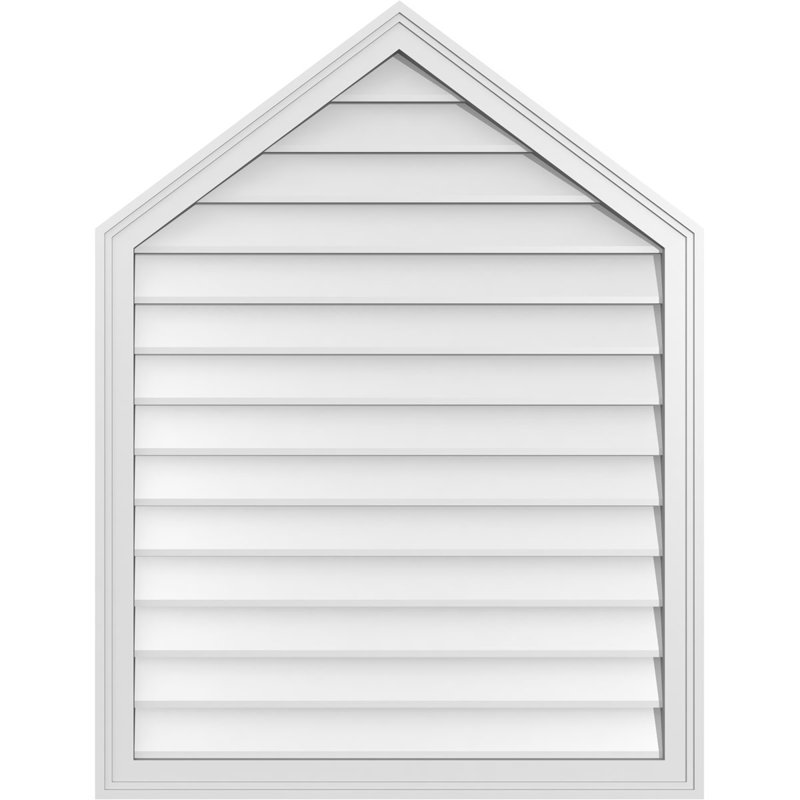 Ventilé pignon non-fonctionnel Signature, H 42 po x l 32 po x P 1,5 po