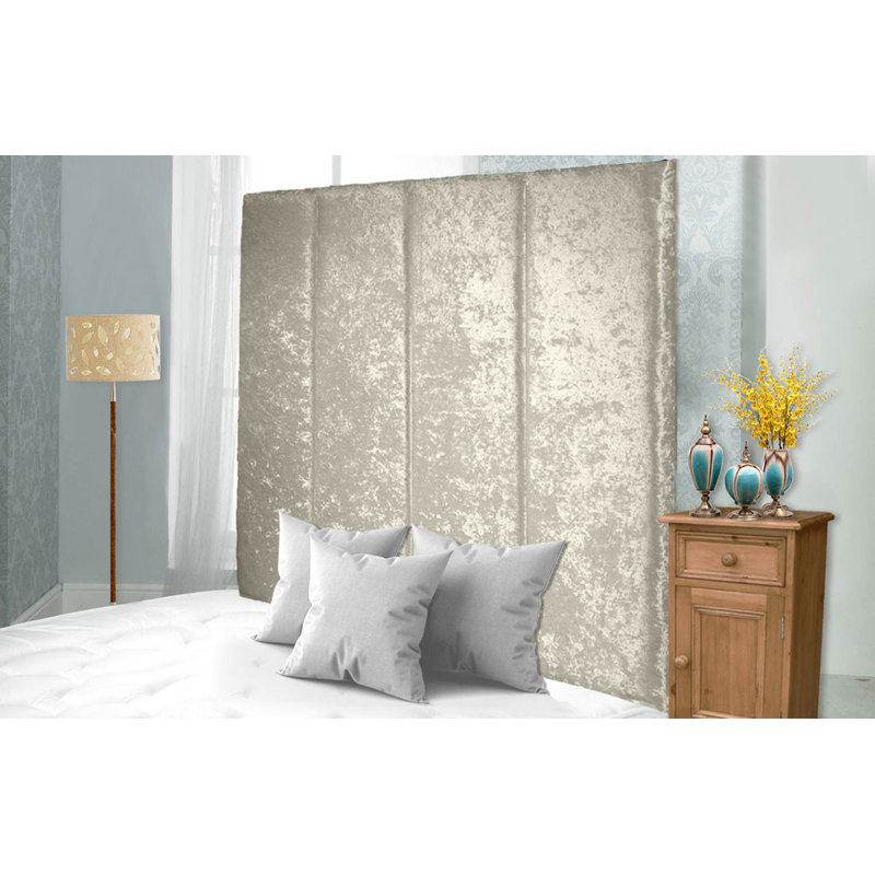 Schaffer Upholstered Headboard, Cream, Single (3')