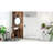 DreamLine DreamStone 36 in. D x 50 in. W x 84 in. H Shower Wall Kit in White Traditional Subway