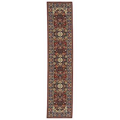 Tapis oriental rouge Oaklynn