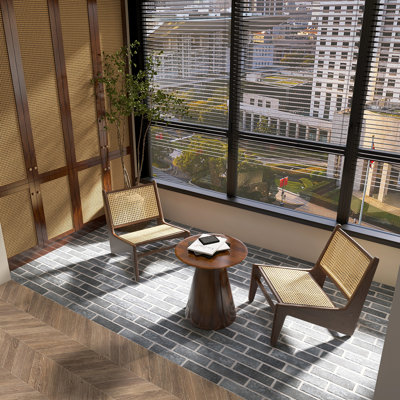 Bristol Brick 2.95 In. X 11 In. Matte Porcelain Floor And Wall Tile