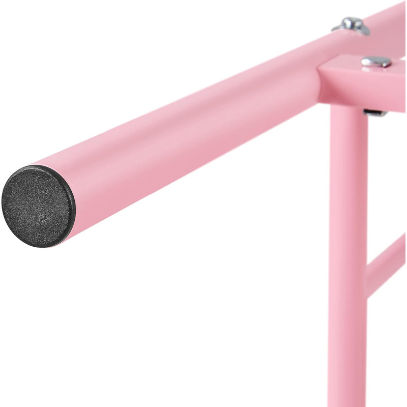 Delaenie Metal Platform Bed, Twin, Pink