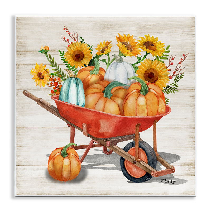 «Rustic Harvest Wagon» par Paul Brent
