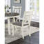 Chaise de salle à manger 2, revêtue de gris, style blanc épuré, classique de 2 chaises, coussin de siège, finition, design contemporain