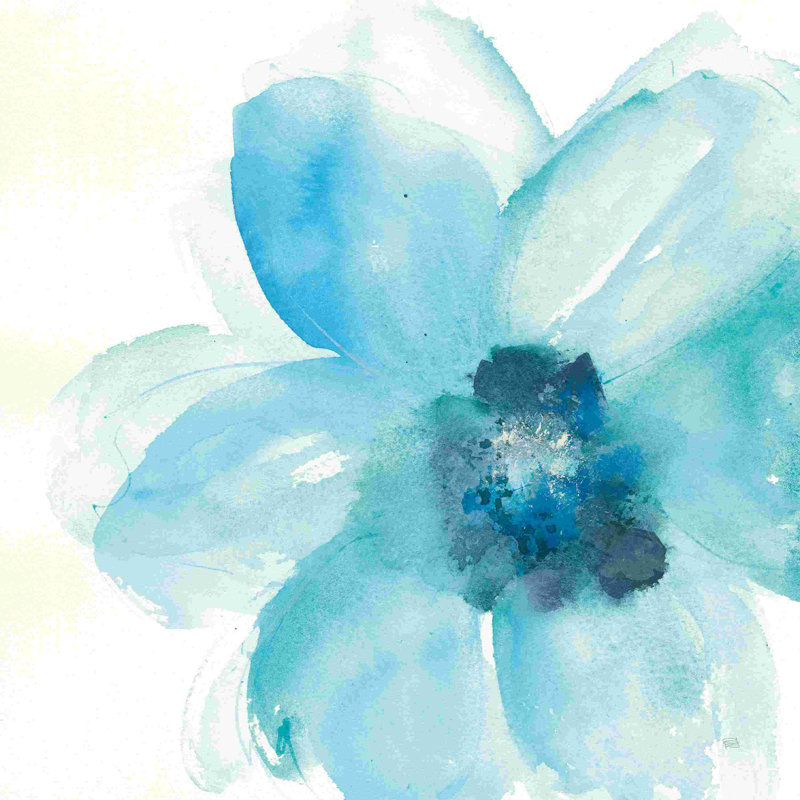Bleu sarcelle Cosmos II, H 36 po x l 36 po