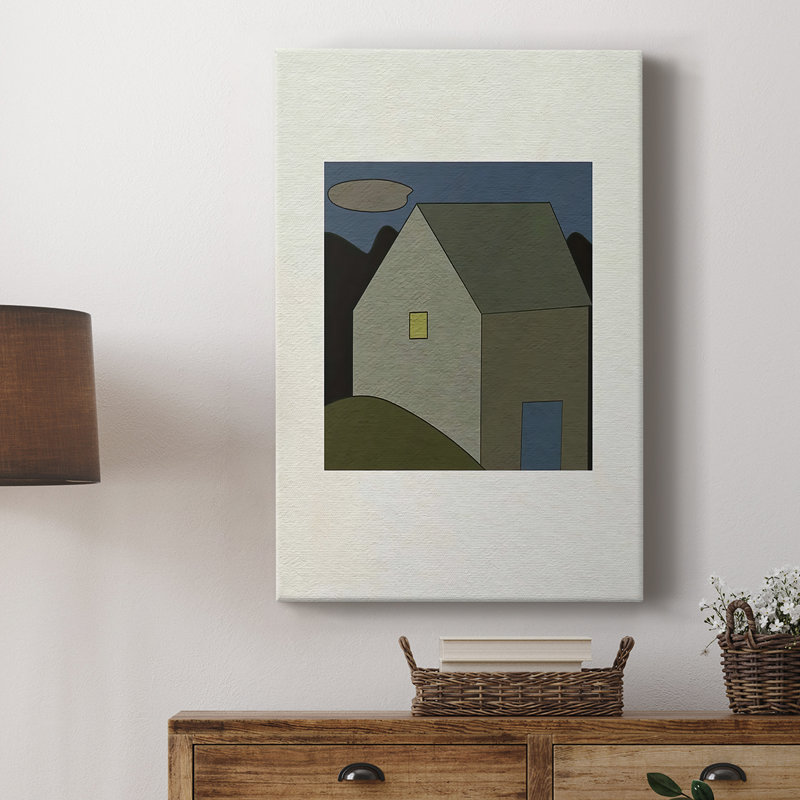 Maison de montagne VI - galerie Cavas sur mesure, H 27 po x l 18 po
