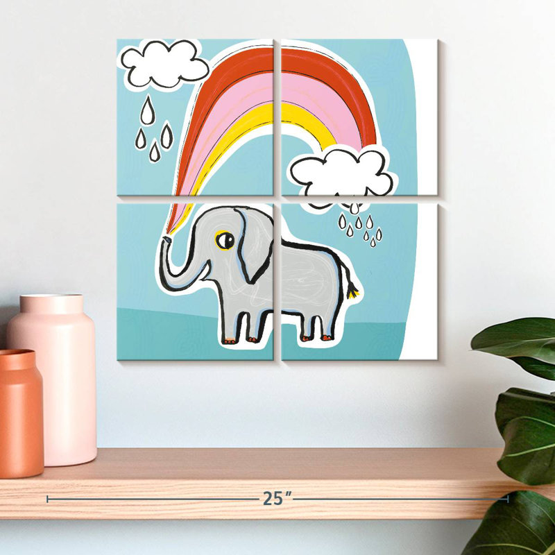 Ashelle Wild About You Elephant, H 18 po x l 18 po