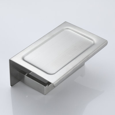 Stainless Steel Wall Mount Toilet Paper Holder with Shelf