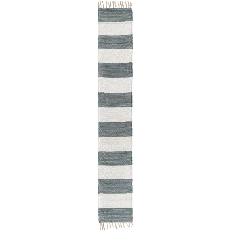 Tapis en coton Carlotta, Tapis de couloir 1 pi 2 po x 8 pi