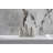 Kingston Brass Millennium Two-Handle 3-Hole Deck Mount 4" Centerset Bathroom Faucet with Plastic Pop-Up-25314382