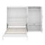 Grand lit escamotable mural avec placard-1630221505