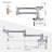 Wall Mounted Floding Pot Filler Kitchen Faucet-90696763