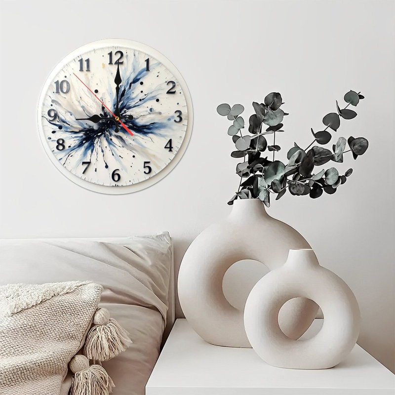 Horloge murale artistique moderne