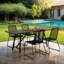 Marga 32'' Rectangular 4 - Person Outdoor Dining Set with Cushions