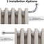 Aspire Homeware Adjustable Blackout Curtain Rod With Hardware Accessories-947514389-947514395