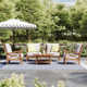 Brunswick Teak Seating Group with Cushions