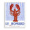 Estampe numérique Le Homard, dessin de Kim Allen