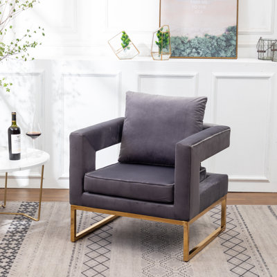 Upholstered Accent Arm Chair