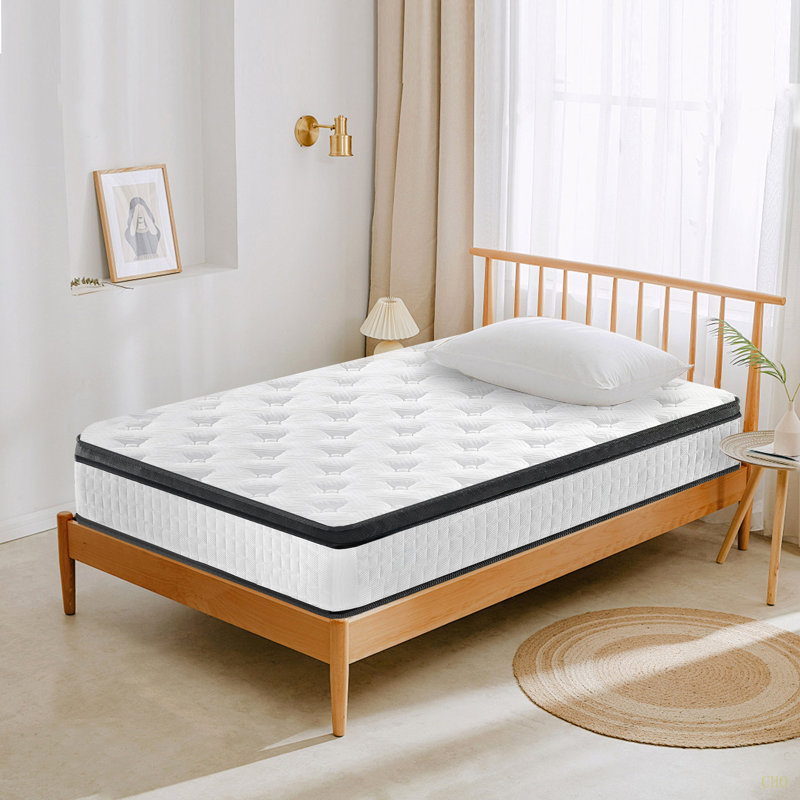 Matelas hybride à ressorts ensachés 12 pouces TG