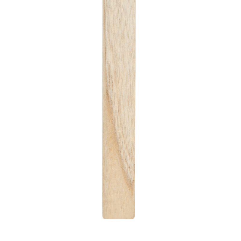 Tabouret de bar et de comptoir en cuir Alston, Tabouret de comptoir (hauteur du siège de 26,8 po, Naturel clair, Cognac