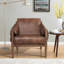 Fauteuil rembourré en cuir 27,6 po Salma-390730770