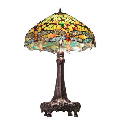 Meyda Tiffany & Stained Glass Table Lamp