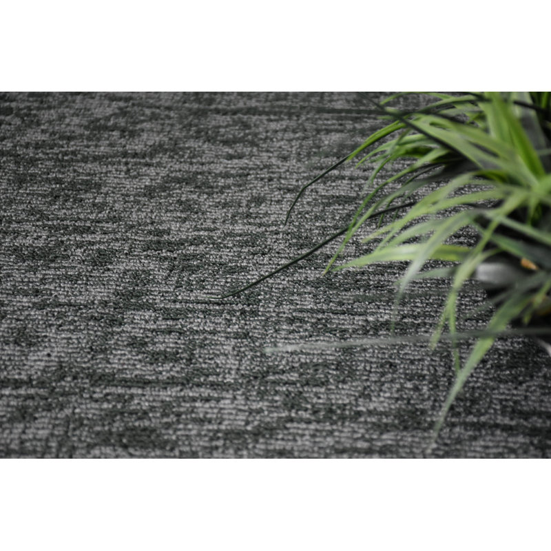 Ensemble de tapis intérieur / extérieur en nylon touffeté à la machine Barsden, Carré 3 pi