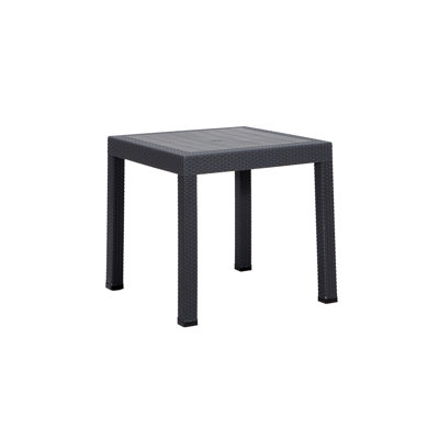 Cardamom Rectangular Outdoor Side Table , 80cm W 80cm D