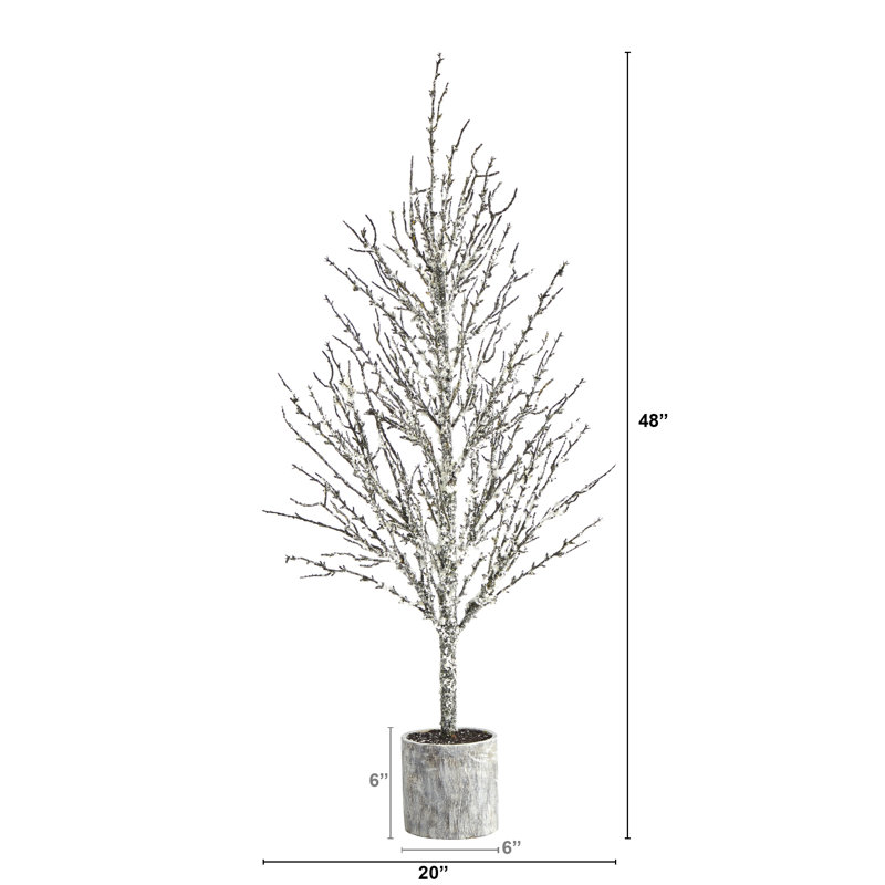 Arbre de Noël artificiel vert 6 pi, H 4 pi