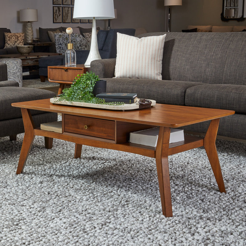 Ludwig Solid Wood Single Coffee Table