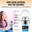 Electric Cotton Candy Machine, 1000W Candy Floss Maker, Commercial Cotton Candy Machine with Cover, Stainless Steel Bowl, Sugar Scoop, Drawer, Perfect for Home Kids Birthday, Family Party, Blue-106479897