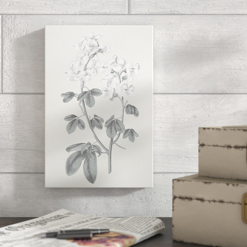 « neutral botanique iii », reproduction sur toile tendue, H 18 po x l 12 po x P 1,5 po, Toile tendue, Pas de tapis