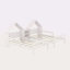 Lit plateforme simple double avec tête de lit en forme de maison et table de chevet intégrée-946352278