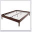 Structure de lit plateforme en rayonne de bambou massif de 15 po de hauteur, avec support en lattes de bois, style moderne et minimaliste, aucun sommier tapissier requis, assemblage facile-1649525573-1649525574
