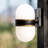 Marie Black 2 - Bulb Outdoor Wall Mount-128517695-29649856