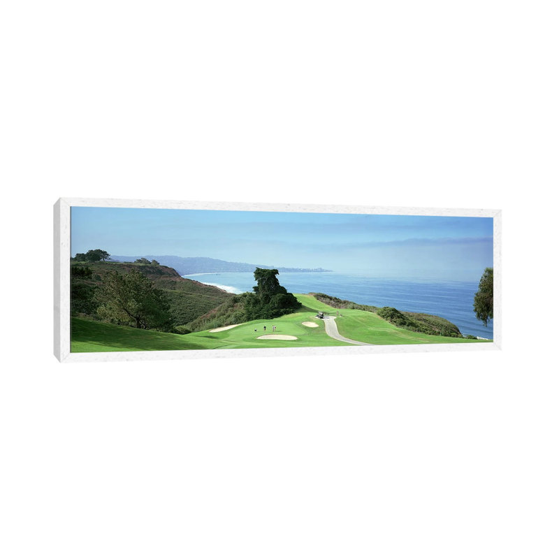 Golf Course At The CoastTorrey Pines Golf Course, San Diego, California, USA by Panoramic Images - Panoramic Gallery-Wrapped Canvas Giclée on Canvas